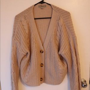 Over-sized cardigan
